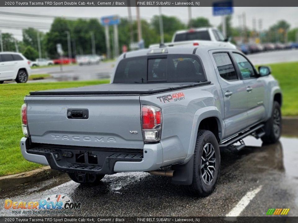 2020 Toyota Tacoma TRD Sport Double Cab 4x4 Cement / Black Photo #4