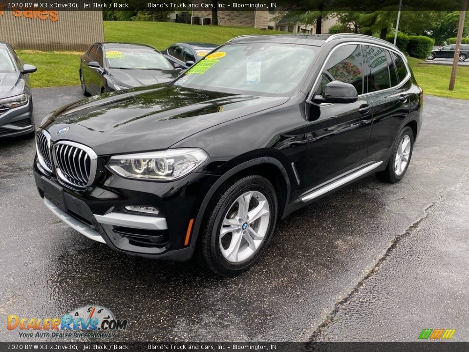 2020 BMW X3 xDrive30i Jet Black / Black Photo #2