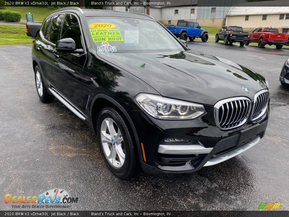 2020 BMW X3 xDrive30i Jet Black / Black Photo #4