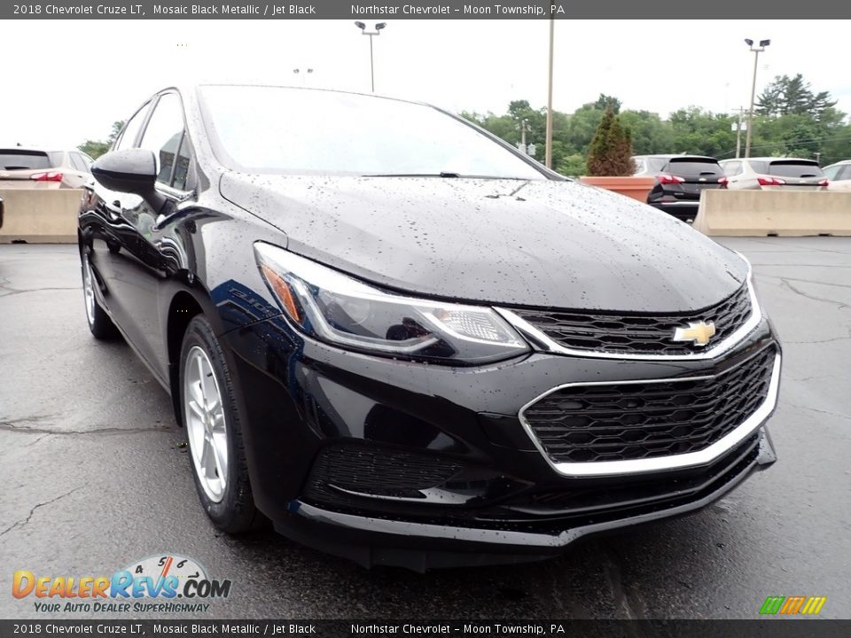 2018 Chevrolet Cruze LT Mosaic Black Metallic / Jet Black Photo #12