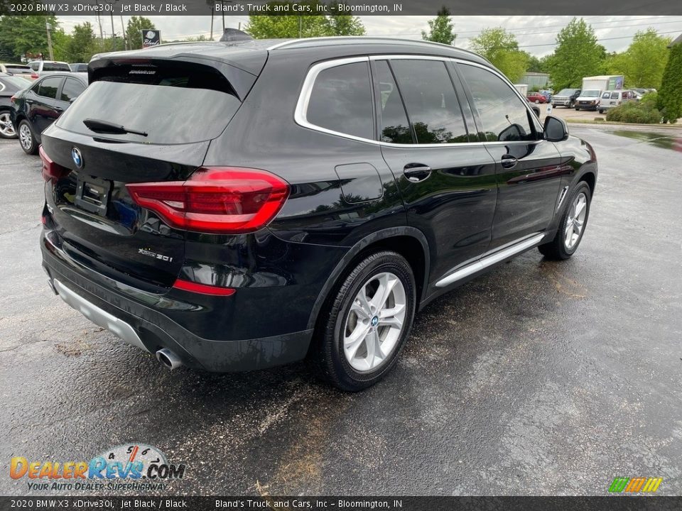 2020 BMW X3 xDrive30i Jet Black / Black Photo #6