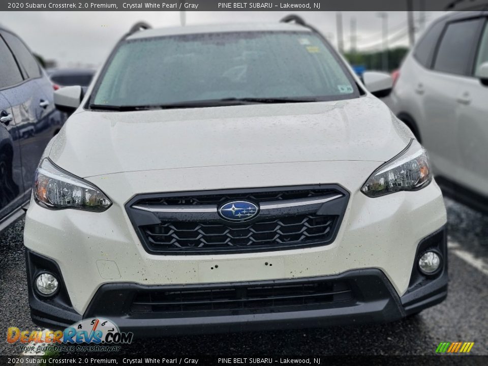 2020 Subaru Crosstrek 2.0 Premium Crystal White Pearl / Gray Photo #2