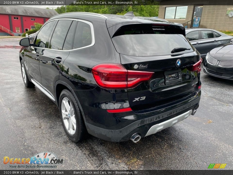 2020 BMW X3 xDrive30i Jet Black / Black Photo #8