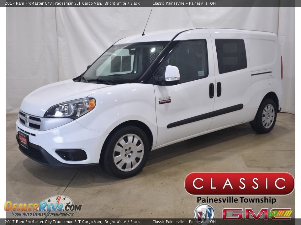 2017 Ram ProMaster City Tradesman SLT Cargo Van Bright White / Black Photo #1