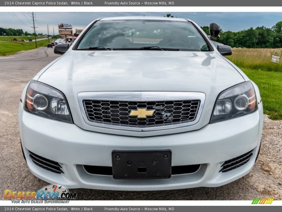 2014 Chevrolet Caprice Police Sedan White / Black Photo #9