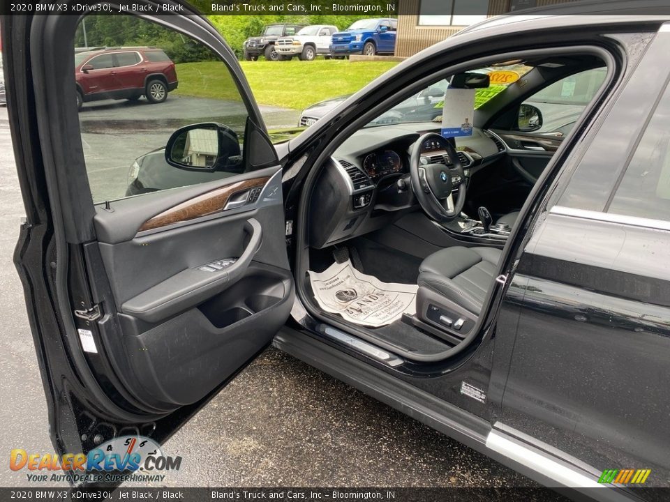 2020 BMW X3 xDrive30i Jet Black / Black Photo #12