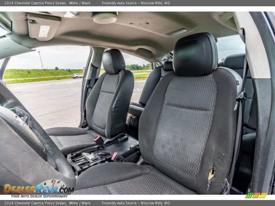 2014 Chevrolet Caprice Police Sedan White / Black Photo #17