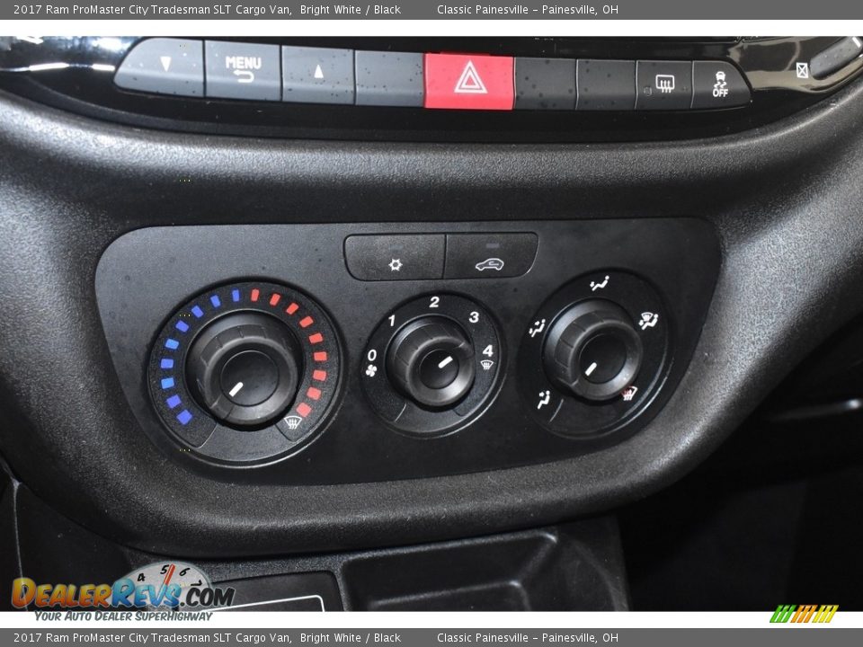 Controls of 2017 Ram ProMaster City Tradesman SLT Cargo Van Photo #16