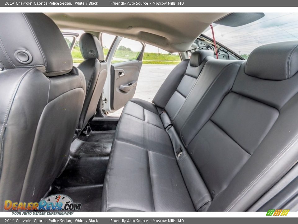 Rear Seat of 2014 Chevrolet Caprice Police Sedan Photo #22