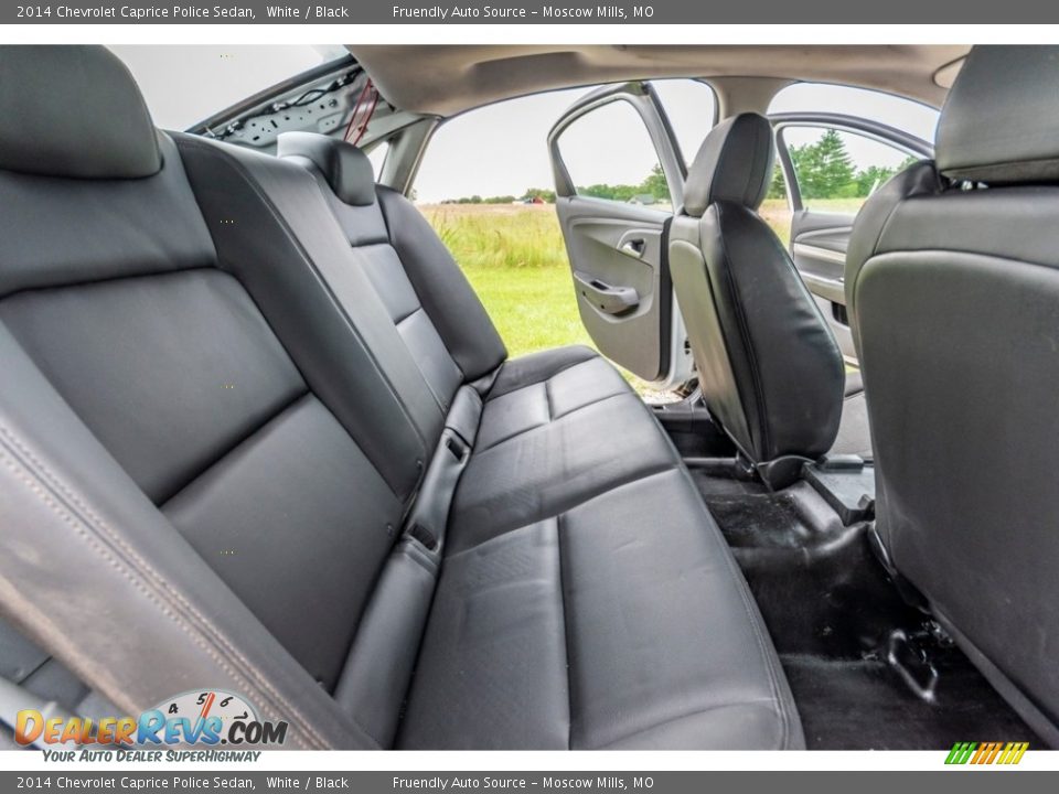 Rear Seat of 2014 Chevrolet Caprice Police Sedan Photo #23