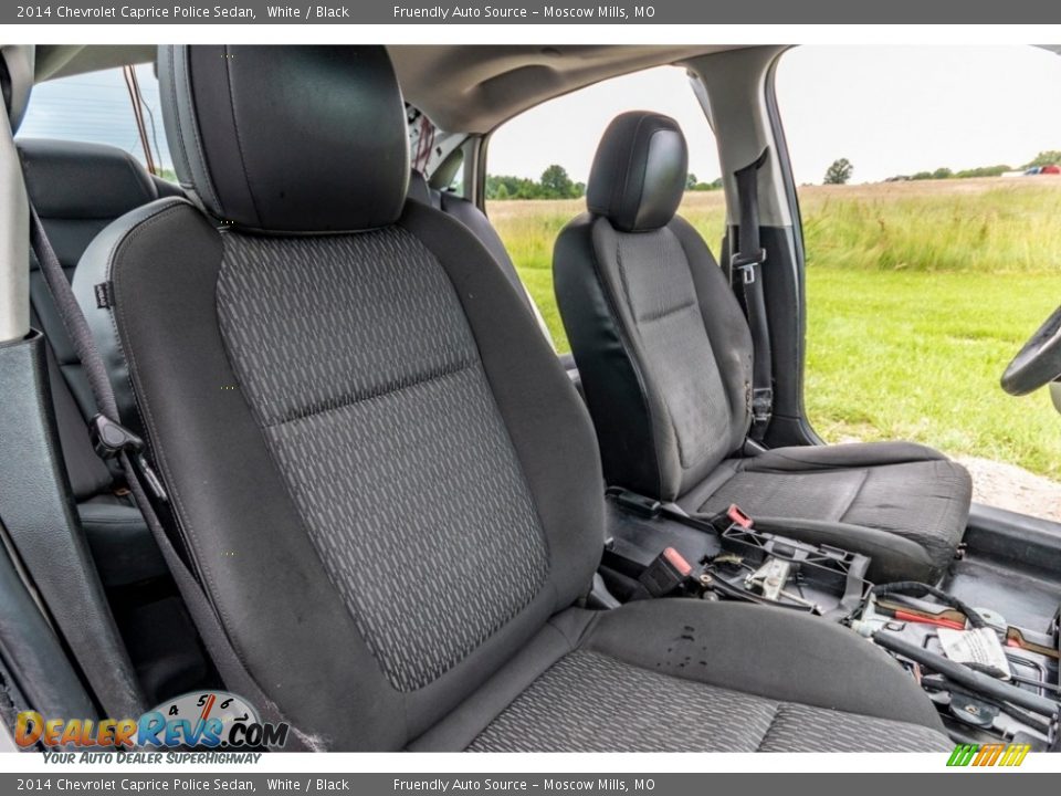 2014 Chevrolet Caprice Police Sedan White / Black Photo #28