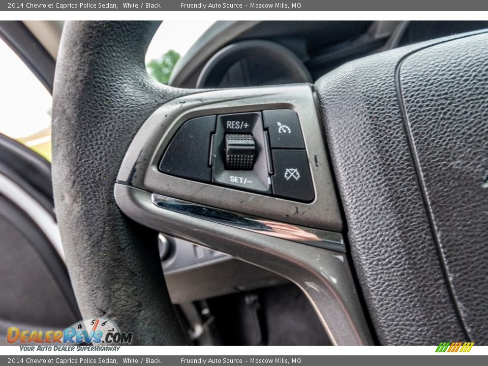 2014 Chevrolet Caprice Police Sedan White / Black Photo #32