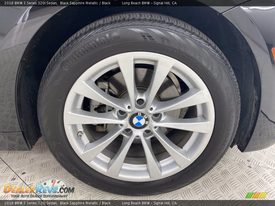 2018 BMW 3 Series 320i Sedan Black Sapphire Metallic / Black Photo #6