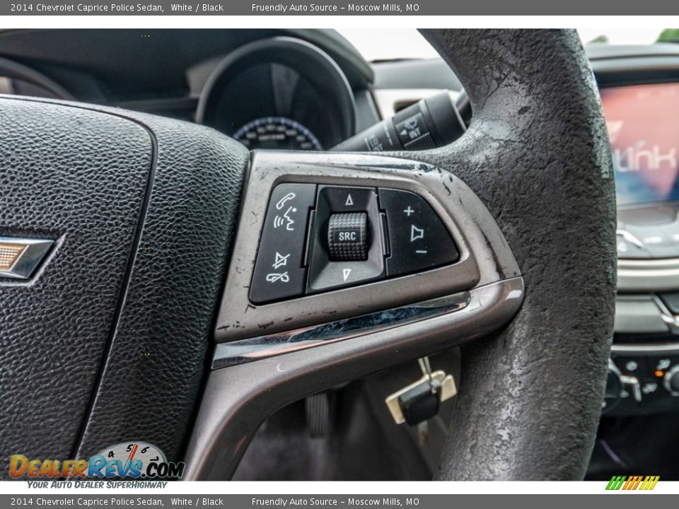 2014 Chevrolet Caprice Police Sedan White / Black Photo #33