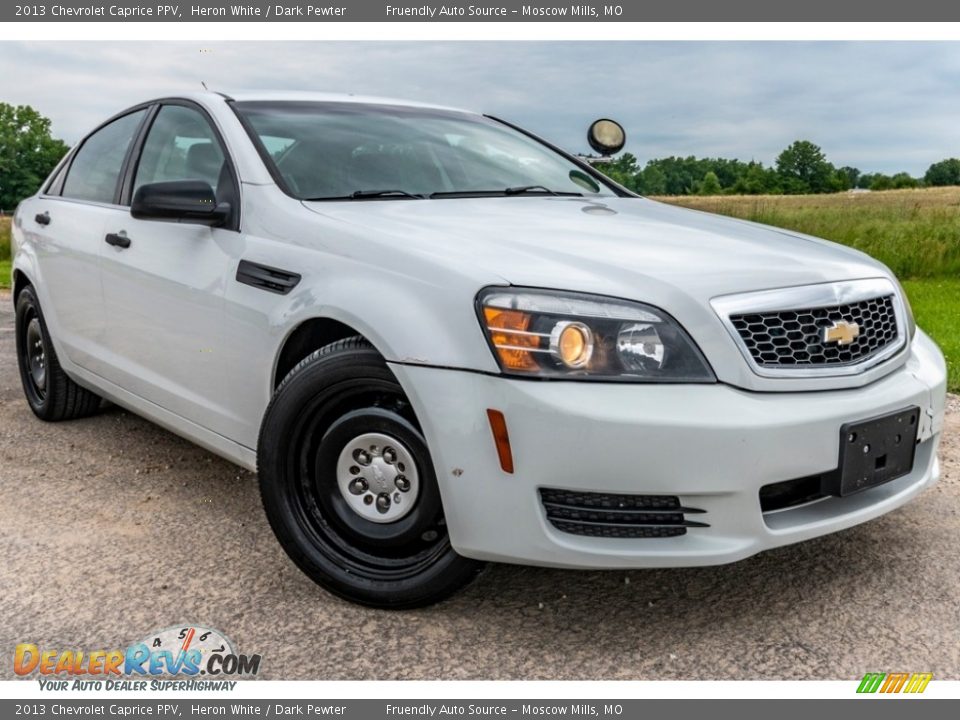 Heron White 2013 Chevrolet Caprice PPV Photo #1