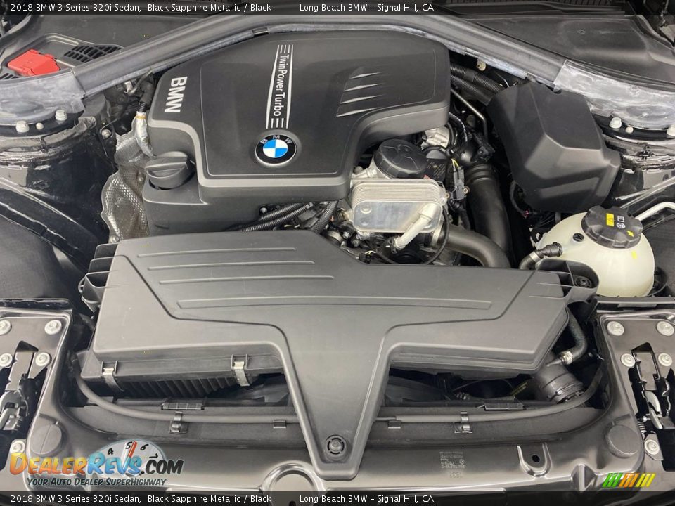 2018 BMW 3 Series 320i Sedan Black Sapphire Metallic / Black Photo #12