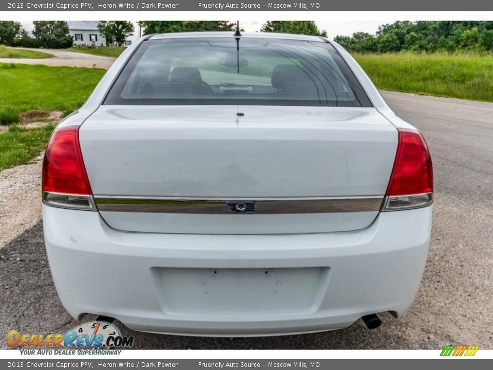 2013 Chevrolet Caprice PPV Heron White / Dark Pewter Photo #5