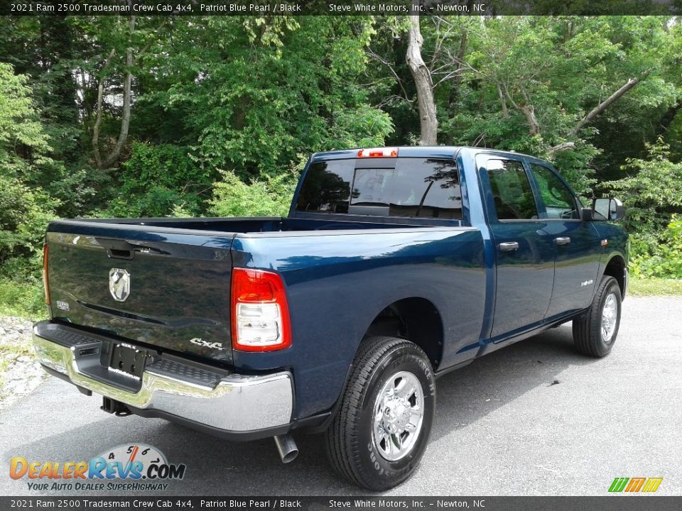 2021 Ram 2500 Tradesman Crew Cab 4x4 Patriot Blue Pearl / Black Photo #6