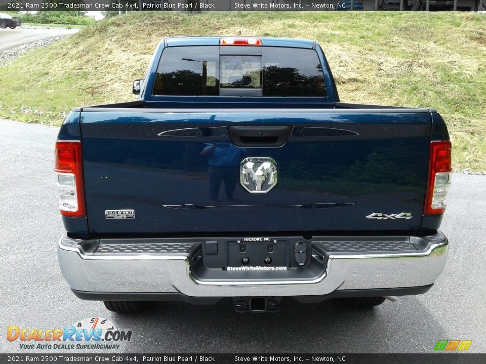 2021 Ram 2500 Tradesman Crew Cab 4x4 Patriot Blue Pearl / Black Photo #7