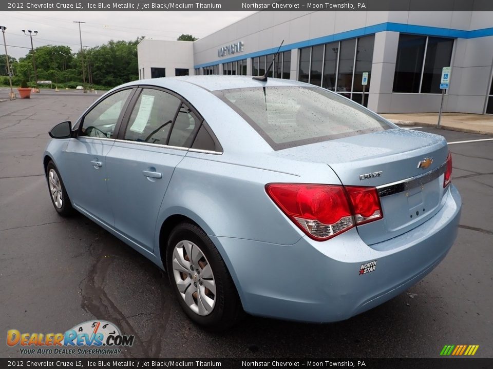 2012 Chevrolet Cruze LS Ice Blue Metallic / Jet Black/Medium Titanium Photo #4