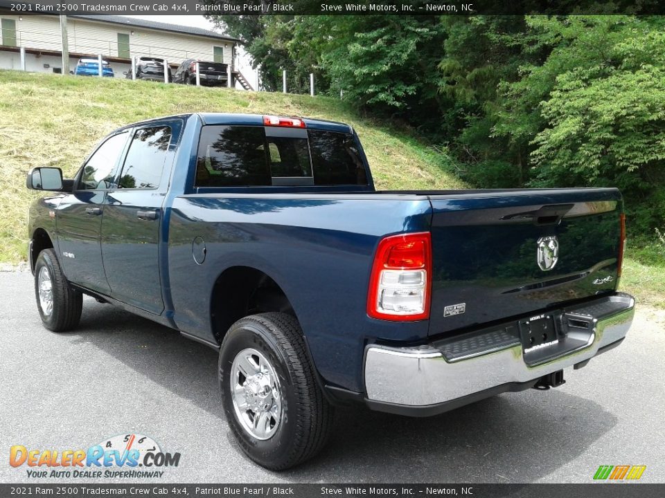 2021 Ram 2500 Tradesman Crew Cab 4x4 Patriot Blue Pearl / Black Photo #9