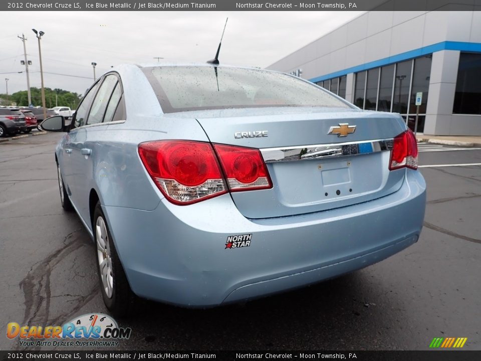 2012 Chevrolet Cruze LS Ice Blue Metallic / Jet Black/Medium Titanium Photo #5