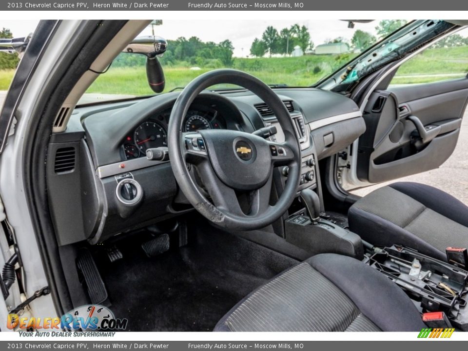 2013 Chevrolet Caprice PPV Heron White / Dark Pewter Photo #19