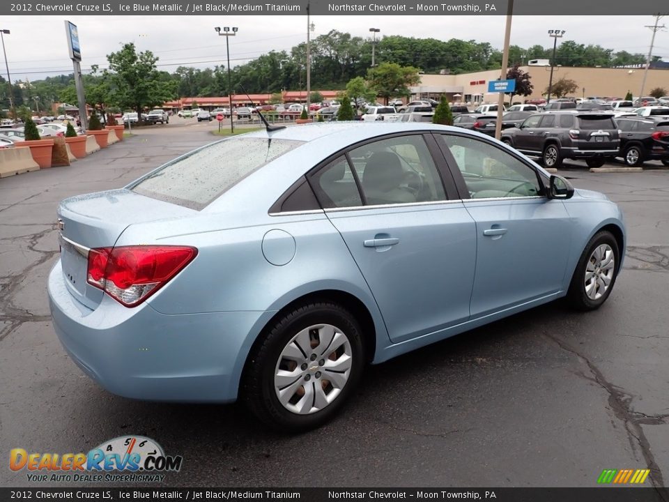 2012 Chevrolet Cruze LS Ice Blue Metallic / Jet Black/Medium Titanium Photo #9