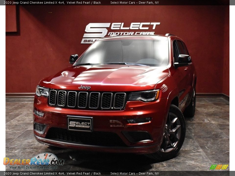 2020 Jeep Grand Cherokee Limited X 4x4 Velvet Red Pearl / Black Photo #1