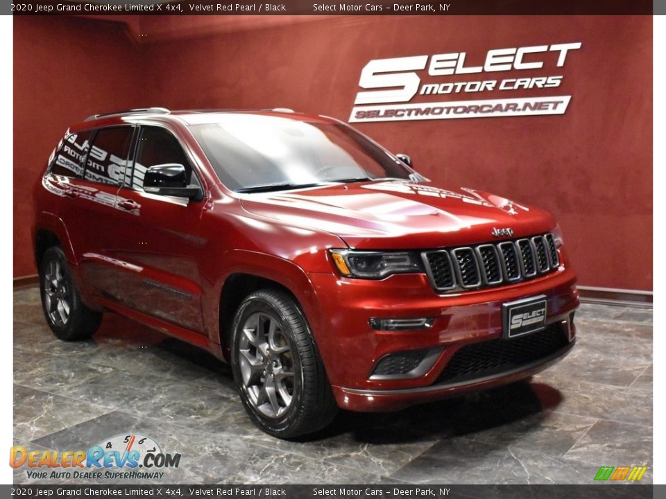 2020 Jeep Grand Cherokee Limited X 4x4 Velvet Red Pearl / Black Photo #3