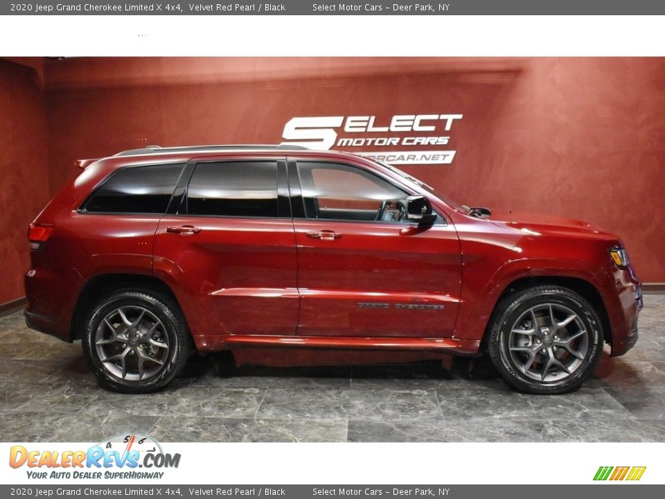 2020 Jeep Grand Cherokee Limited X 4x4 Velvet Red Pearl / Black Photo #4