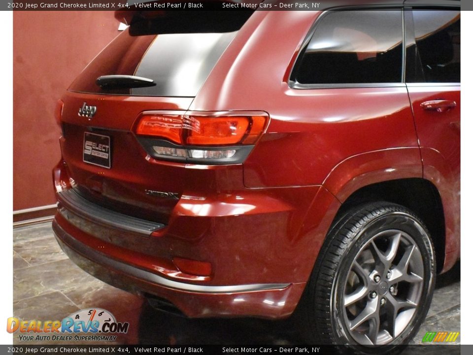 2020 Jeep Grand Cherokee Limited X 4x4 Velvet Red Pearl / Black Photo #5