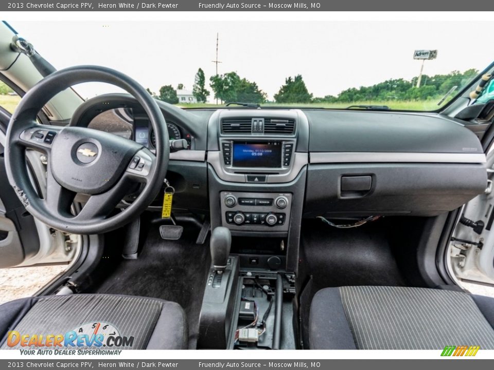 2013 Chevrolet Caprice PPV Heron White / Dark Pewter Photo #29