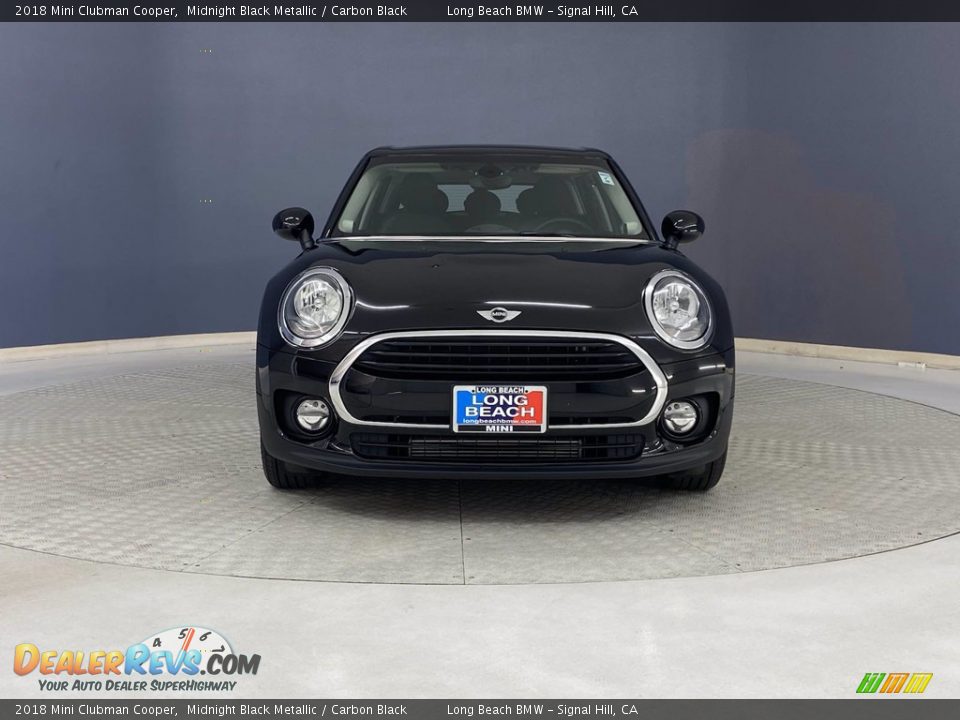 2018 Mini Clubman Cooper Midnight Black Metallic / Carbon Black Photo #2