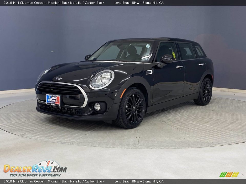 2018 Mini Clubman Cooper Midnight Black Metallic / Carbon Black Photo #3