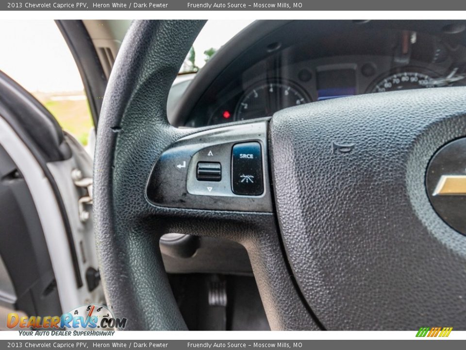 2013 Chevrolet Caprice PPV Heron White / Dark Pewter Photo #32