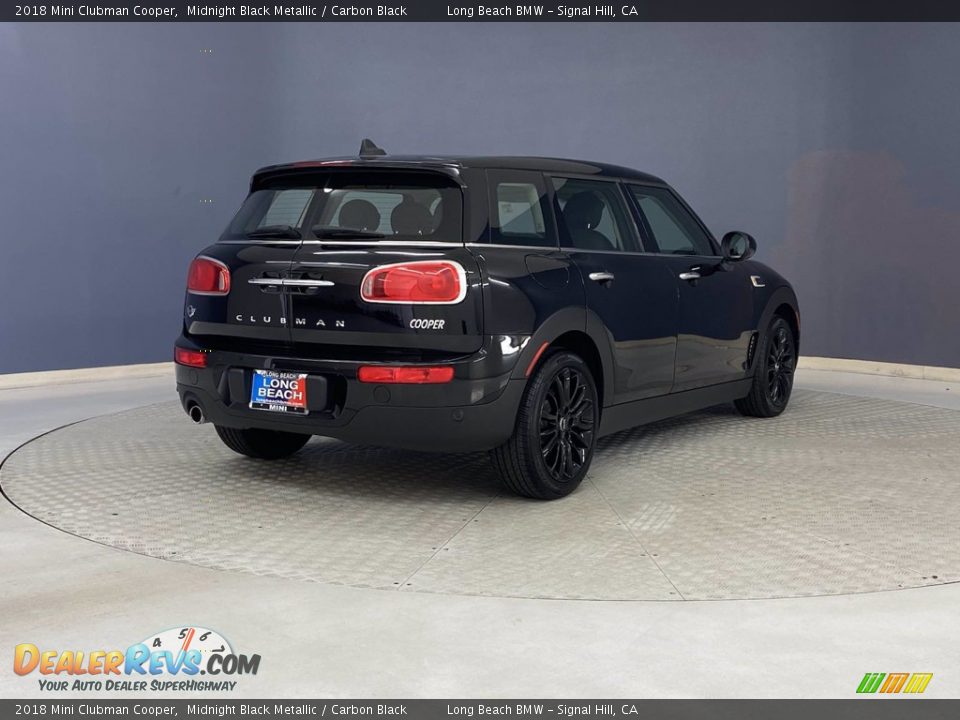 2018 Mini Clubman Cooper Midnight Black Metallic / Carbon Black Photo #5