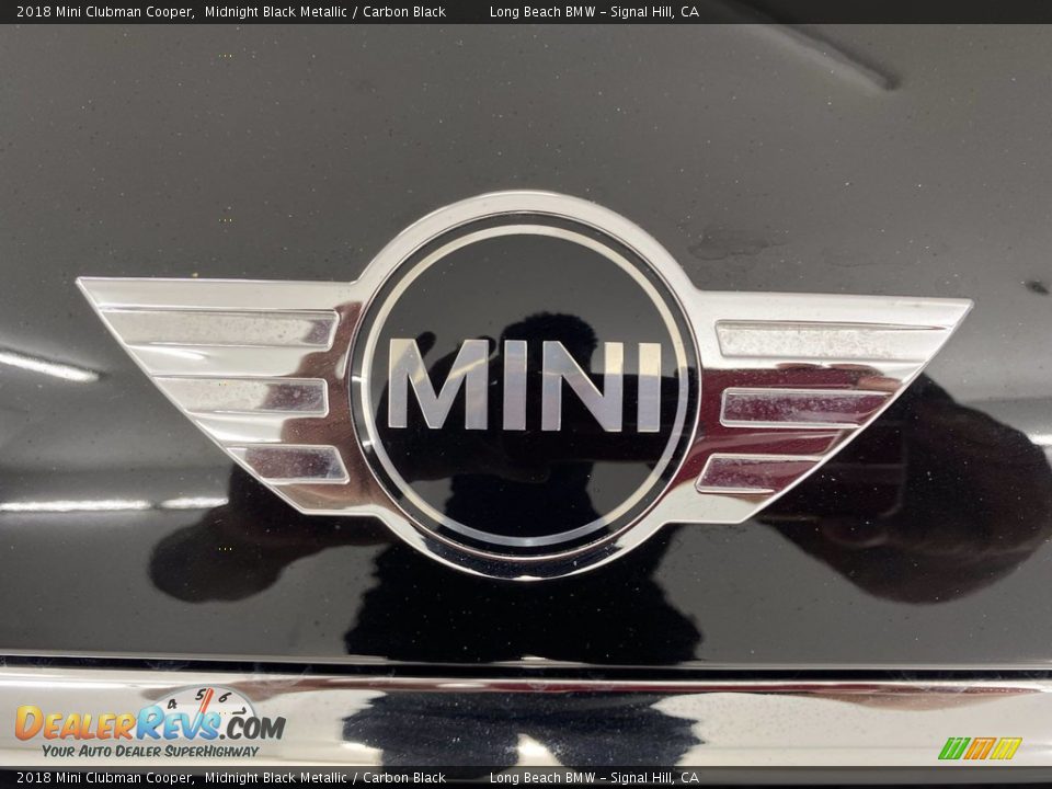 2018 Mini Clubman Cooper Midnight Black Metallic / Carbon Black Photo #8