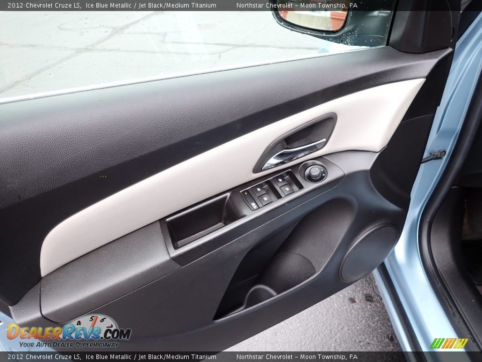 2012 Chevrolet Cruze LS Ice Blue Metallic / Jet Black/Medium Titanium Photo #24