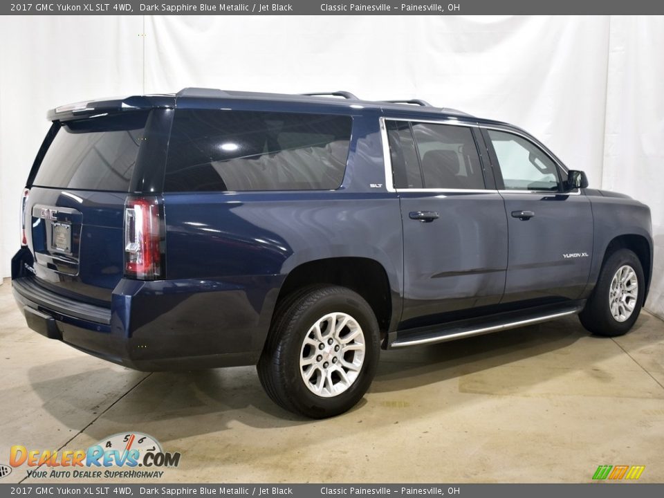 2017 GMC Yukon XL SLT 4WD Dark Sapphire Blue Metallic / Jet Black Photo #2