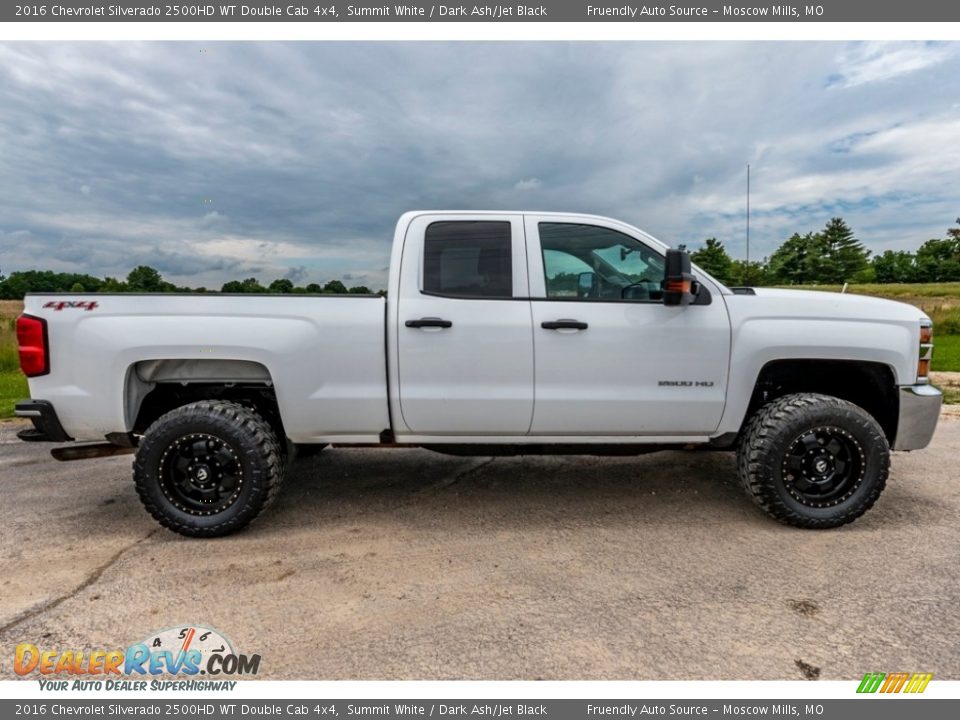 Summit White 2016 Chevrolet Silverado 2500HD WT Double Cab 4x4 Photo #3