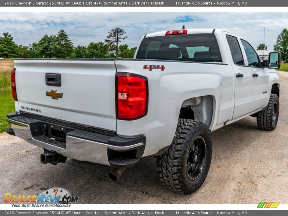 2016 Chevrolet Silverado 2500HD WT Double Cab 4x4 Summit White / Dark Ash/Jet Black Photo #4