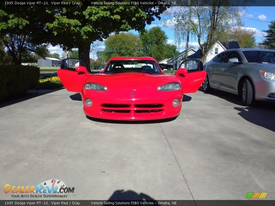 1995 Dodge Viper RT-10 Viper Red / Gray Photo #4