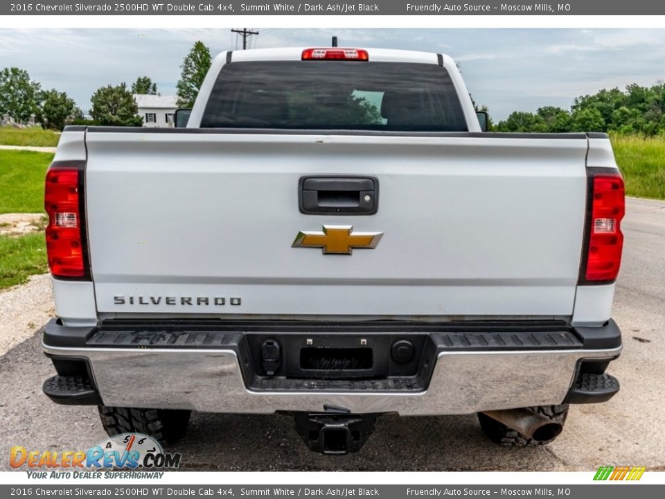 2016 Chevrolet Silverado 2500HD WT Double Cab 4x4 Summit White / Dark Ash/Jet Black Photo #5