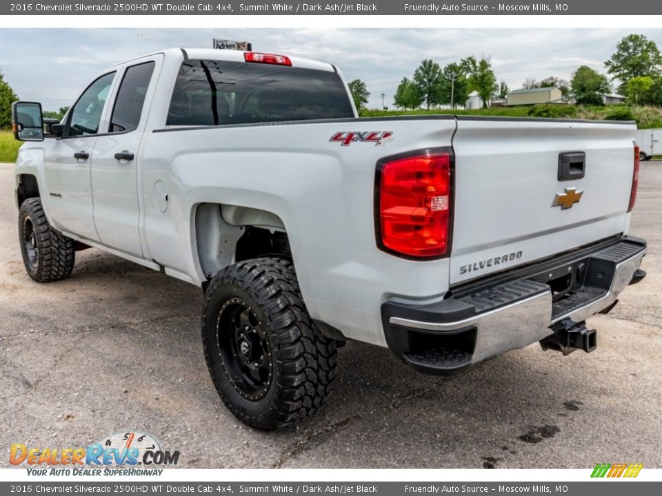 2016 Chevrolet Silverado 2500HD WT Double Cab 4x4 Summit White / Dark Ash/Jet Black Photo #6