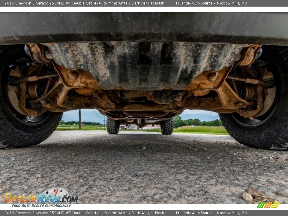 2016 Chevrolet Silverado 2500HD WT Double Cab 4x4 Summit White / Dark Ash/Jet Black Photo #10