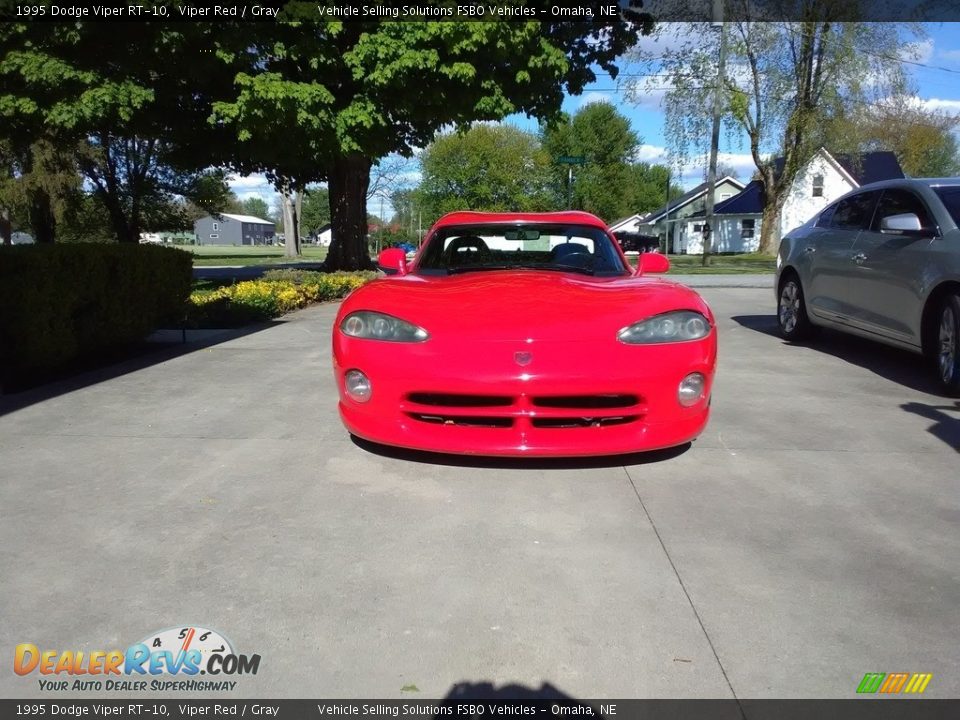 1995 Dodge Viper RT-10 Viper Red / Gray Photo #11