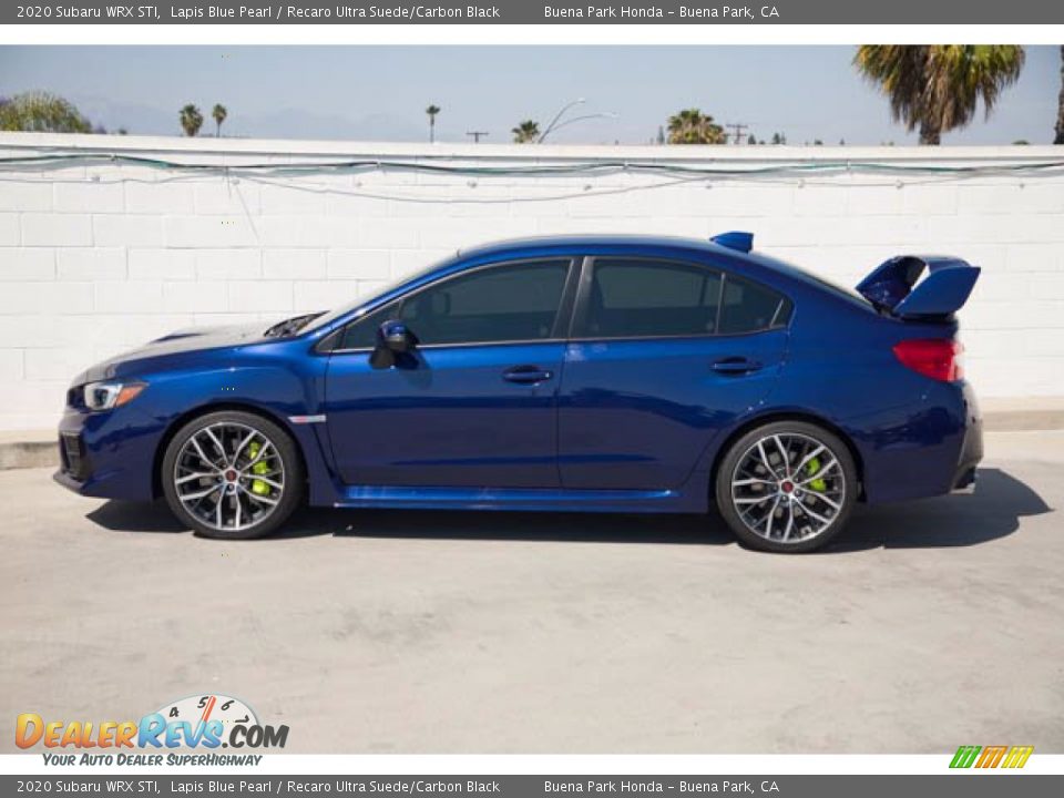 Lapis Blue Pearl 2020 Subaru WRX STI Photo #10