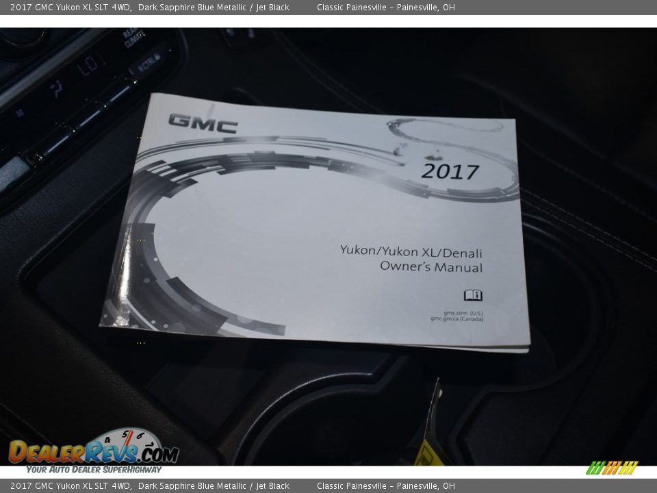 2017 GMC Yukon XL SLT 4WD Dark Sapphire Blue Metallic / Jet Black Photo #20