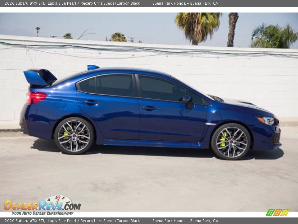 Lapis Blue Pearl 2020 Subaru WRX STI Photo #15